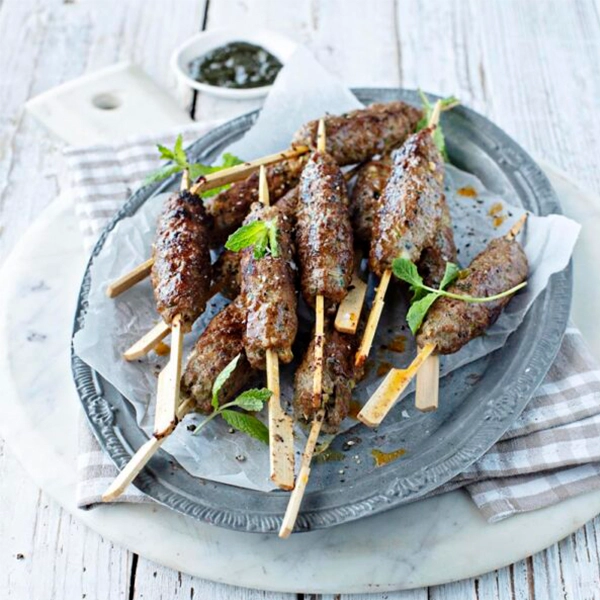 Ballymaloe Mint Lamb Koftas